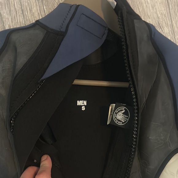 pro 3 body glove surfer multi-purpose spring shorty wetsuit blue gray black - Picture 13 of 16